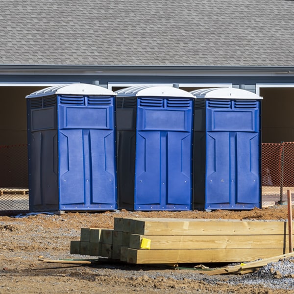 how often are the porta potties cleaned and serviced during a rental period in Ruleville MS